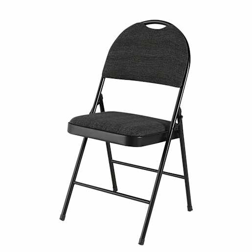 VERTUO Confort Folding Chair Black
