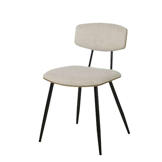 Chaise de salle à manger Borea beige VERTUO