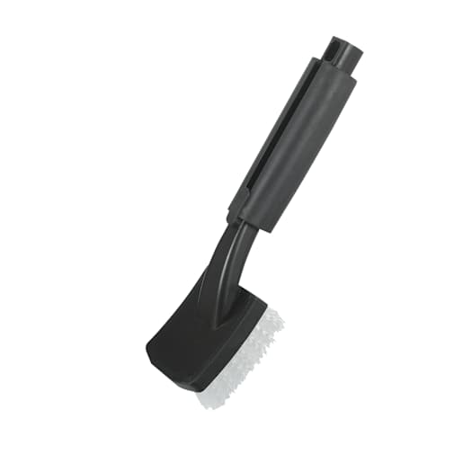 SILVERWAX Nylon Stiff Bristles Brush for Carpets and Tires