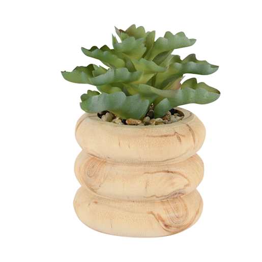 VERTUO Artificial Plant with Natural Wood Plant