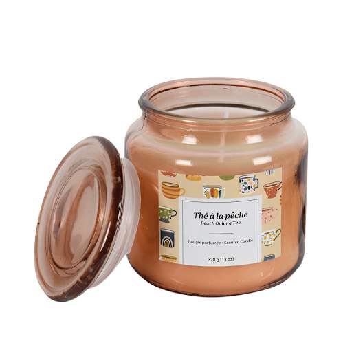 Bougie parfumée thé à la pêche 370 g