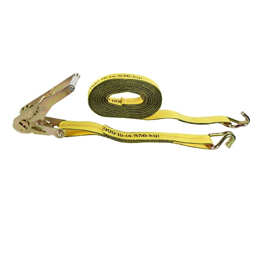 NEKTRA Heavy Duty Ratchet Strap 2 in. x 27 ft.