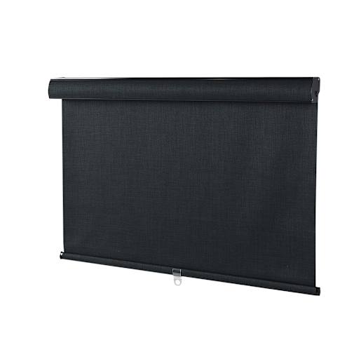 VERTUO Blackout Blind 33 in. x 84 in. Black