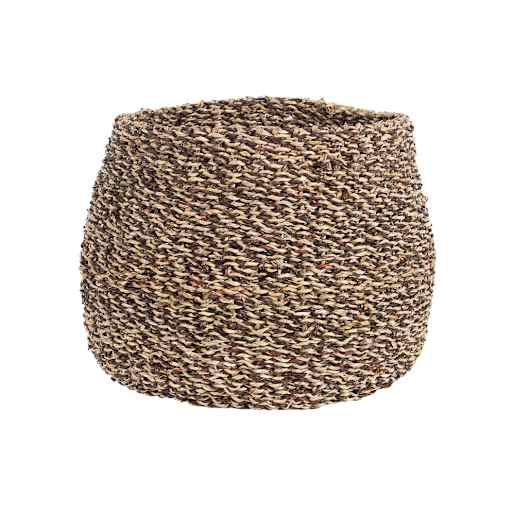 Panier de rangement en fibre naturelle 13 3/4 po VERTUO