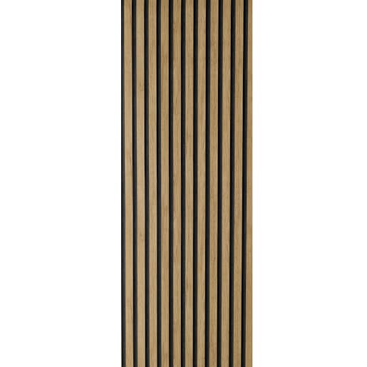 Peel & Stick Wallpaper Oak Slat Wood