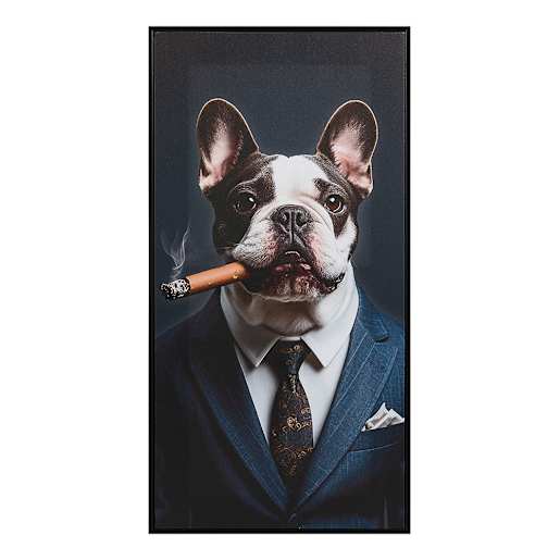ASTELLA Big Boss Canvas Reproduction 11 3/4 in. x 23 5/8 in.