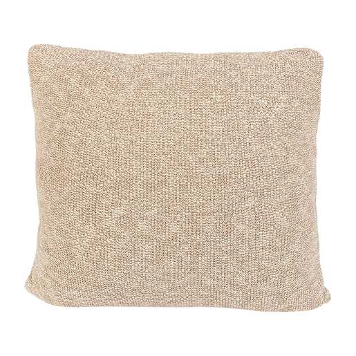 Coussin beige 17 3/4 po x 17 3/4 po ASTELLA