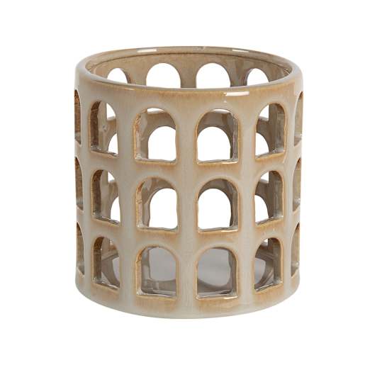 Lanterne décorative beige 4 3/4 po ASTELLA