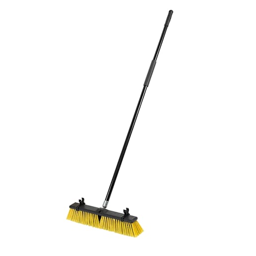 NEKTRA Industrial Push Broom 18 in.