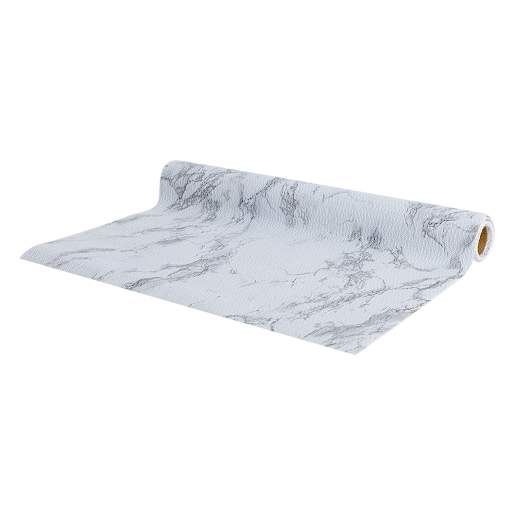 Revêtement pour tablettes Grip Prints Marble Grey 18 po x 4 pi
