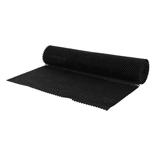 Grip Prints Shelf Cover 18 in. x 4 ft. Black