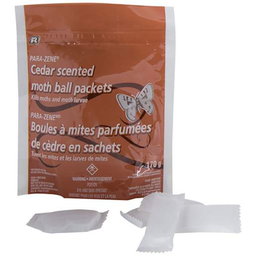 Cedar Scented Moth Ball Packets 170 g
