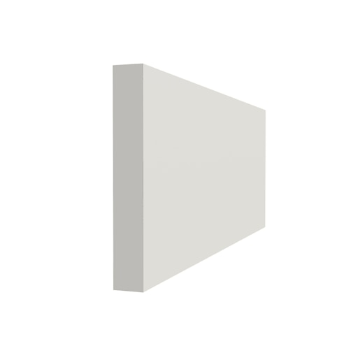 PVC Rectangle 7/32 in. x 1 1/2 in. x 8 ft