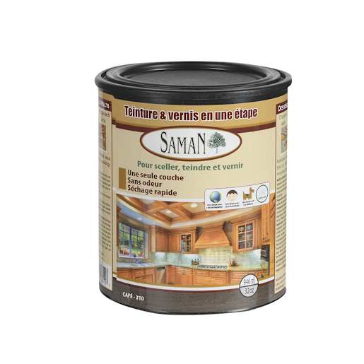 Teinture & vernis  café 946 ml