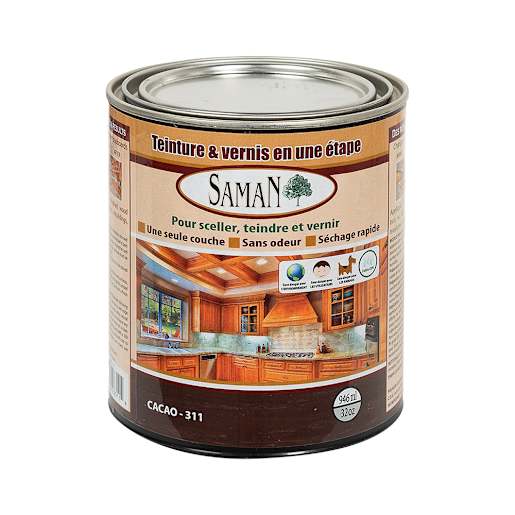 Teinture & vernis  cacao 946 ml