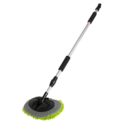 Brosse de lavage télescopique pour l'auto