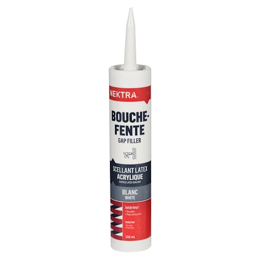 Bouche-fente au latex blanc NEKTRA