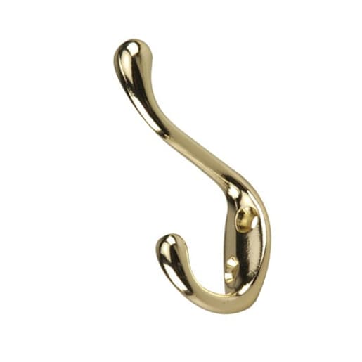 3 1/2 in. Double Clothe Hook