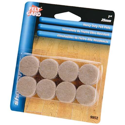 Felt Gard Felt Pads 1 in. Pkg/16