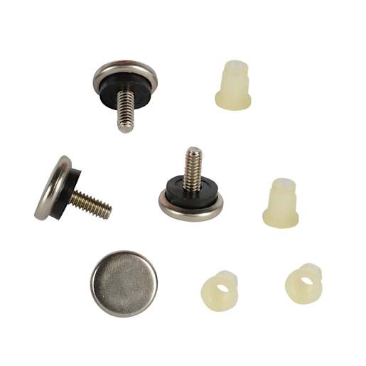 Metal Sliders 7/8 in. Pkg/4