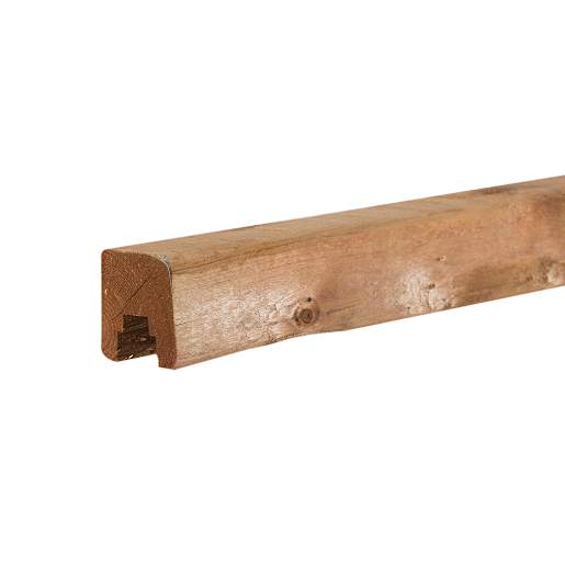 Brown Lattice Frame Moulding 2 in. x 2 in. x 8 ft