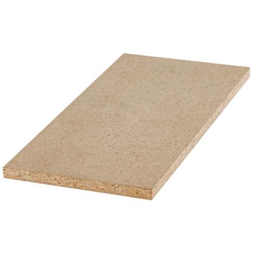 Panneau de particules agglomérées utilitaire 5/8 po x 4 pi x 8 pi