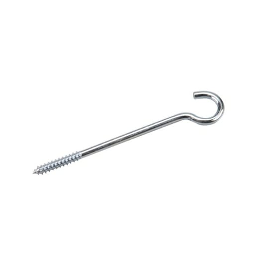 Clothesline Lag Thread Screw Hook 5/16 in. x 8 in.