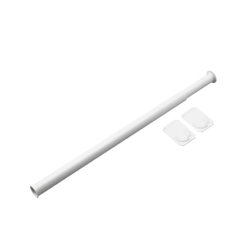 Adjustable Closet Rod 72 in. To 96 in.