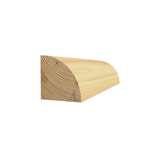 Clear Jointed Pine Quarter Round Moulding - 15/16 in. x 15/16 in. x 8 ft.