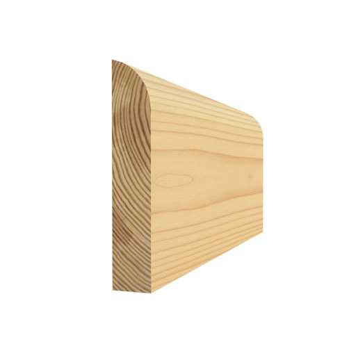 Clear Jointed Pine Door Stop 5/16 in. x 1 11/16 in. x 7 ft.