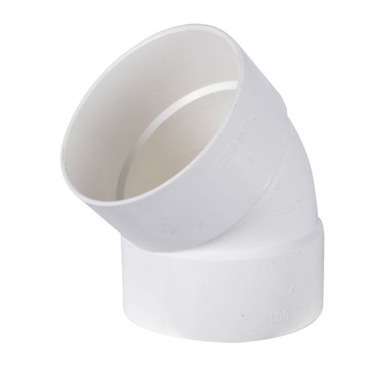 PVC Elbow 45° - 4 in. (F x F)