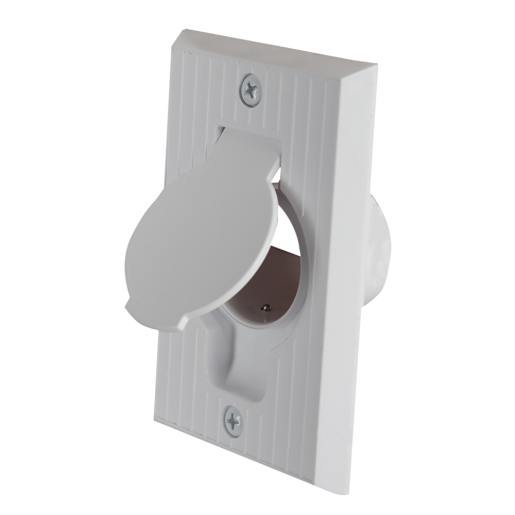 ABS Wall Outlet for Central Vacuum