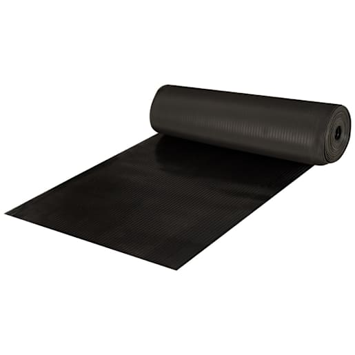 VERTUO Outdoor Uses Rubber Mat 36 in. Black Bulk
