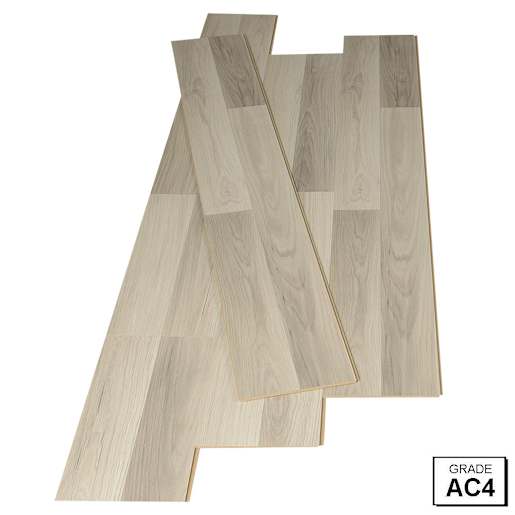 Plancher stratifié 8 mm Chêne cendré