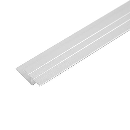 Clear Satin Transition Floor Edging 8 mm