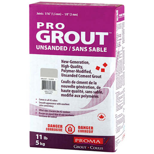 Unsanded Grout 5 kg Silver
