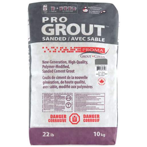 Sanded Grout 10 kg Pearl Grey