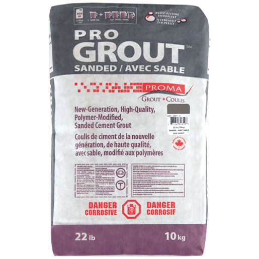 Sanded Grout 10 kg Grey