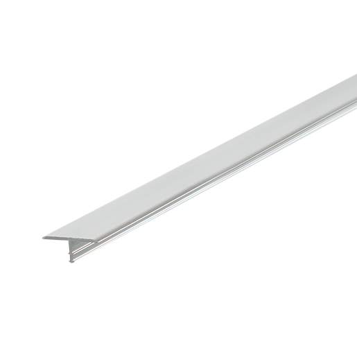 Moulure en T pour céramique 7/8 po x 8 pi chrome