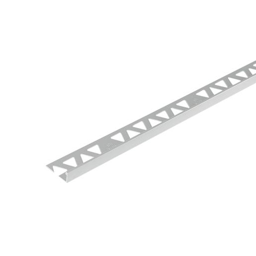 Clear Satin L-Shaped Ceramic Floor Edging 10 mm x 8 ft.