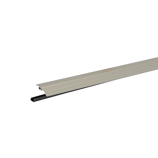 Floor Reducer Edging 1-13/16 in. x 36 in. Satin Nickel