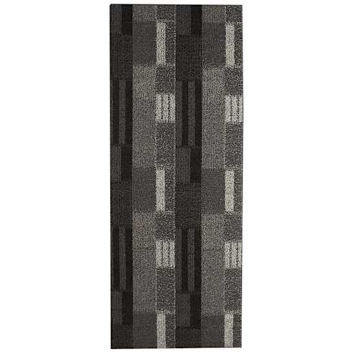 Bricks Interior Carpet 2 ft. x 5 ft. Charcoal