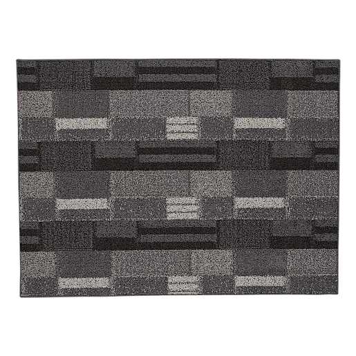 Bricks Interior Carpet 3 ft. x 4 ft. Charcoal