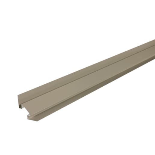 Coin intérieur en aluminium acadia 1/2 po x 9 pi 6 po