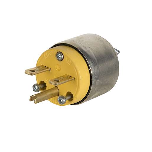 Male Electrical Plug , 250 V