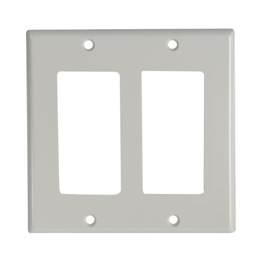 Decora Double Plate
