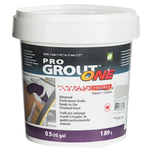Pro Grout ONE Ready to Use 1.89 L Oyster Shell
