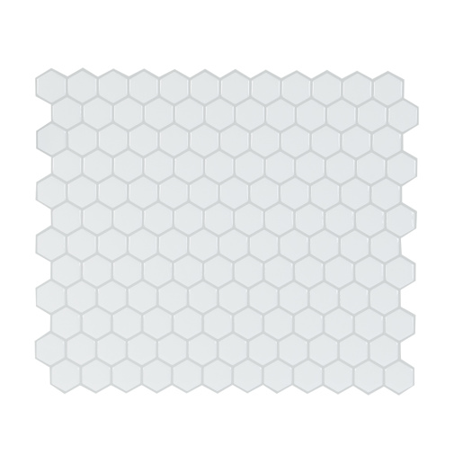 SMART TILES Hexago Peel&Stick Tiles 11 1/4 in. x 9 5/8 in. Pkg/4