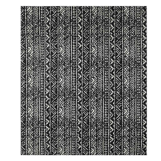 Ankara Abstract Interior Rug 6 ft. x 7 ft. Dark