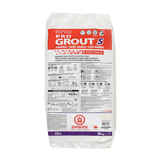 Sanded Grout 10 kg Artic White